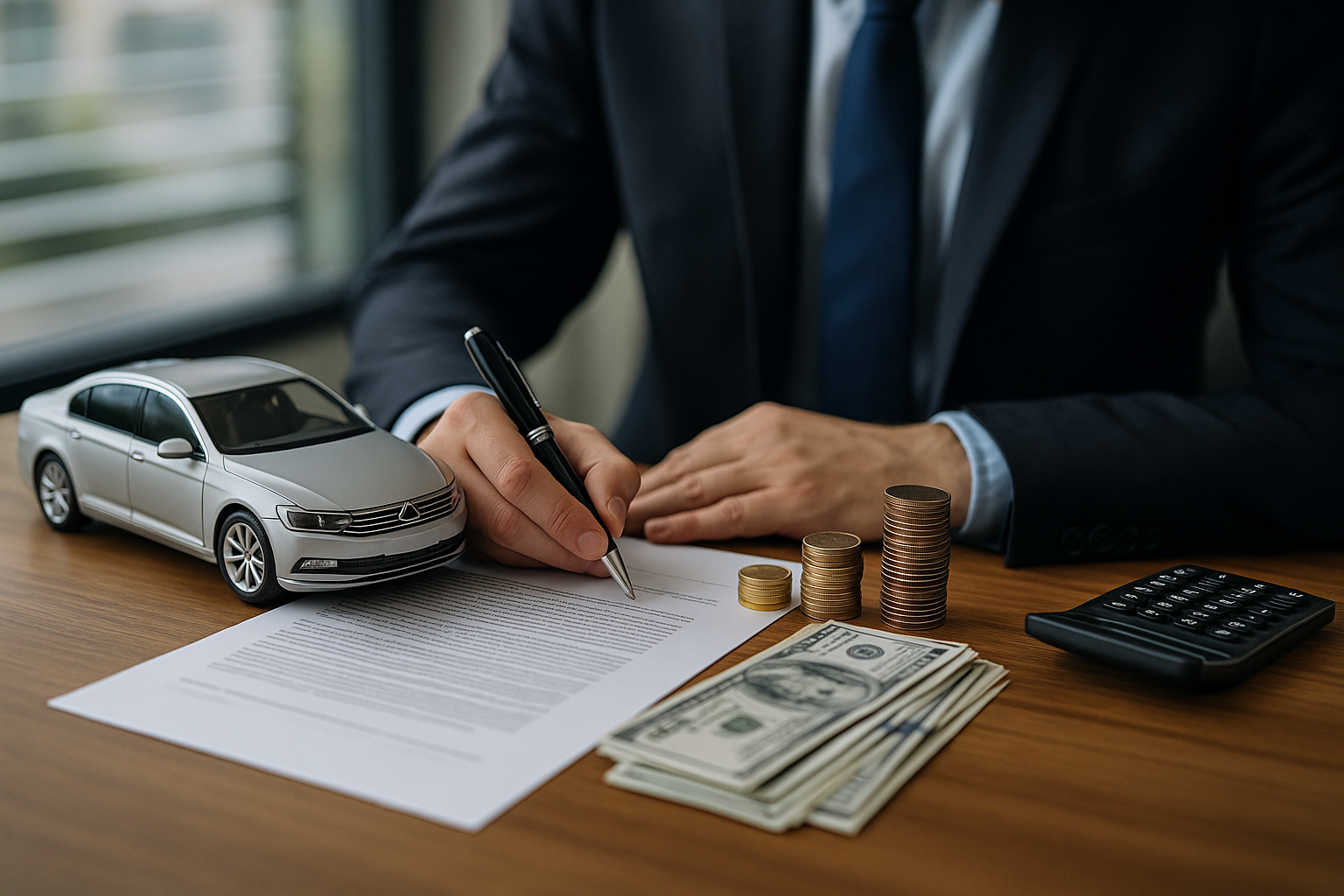 Ullustration af flexleasing erhverv