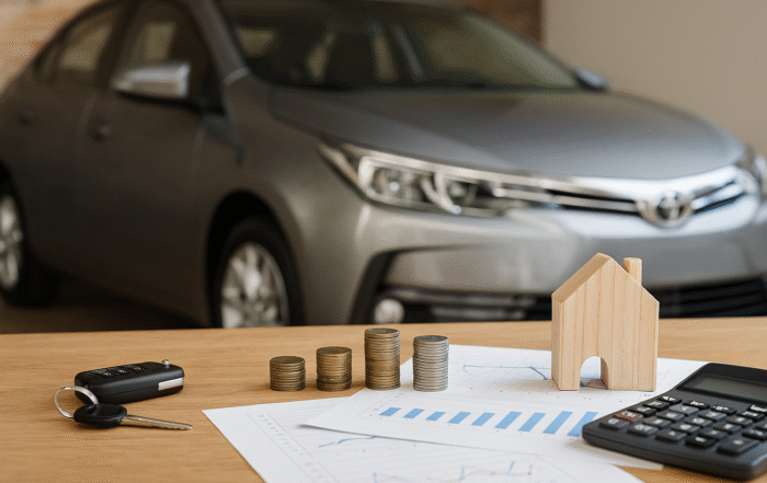 Ullustration af hvordan fungerer leasing af bil